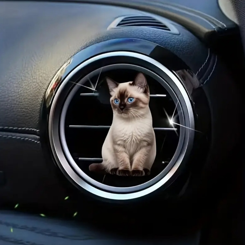 Cool 3D Siamese Car Air Freshner Clip